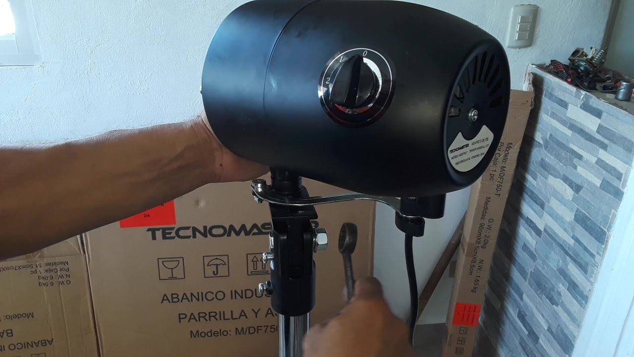 Muchas personas quieren ver como armar un ventilador industrial paso a paso