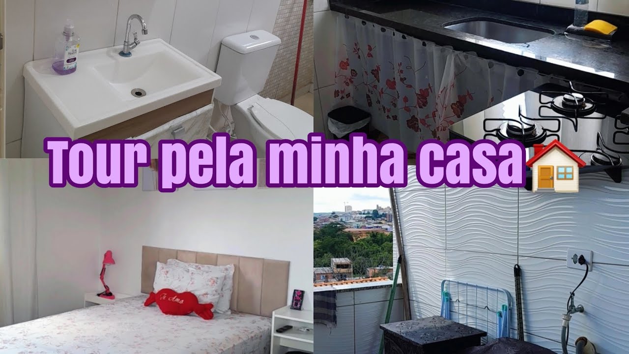 Tour pela Casa de 1 cômodo🏠🎀