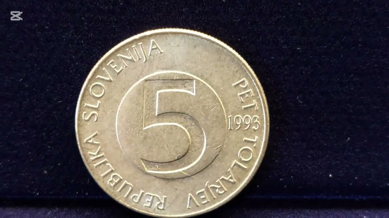 NumismaticA | 🇸🇮 5 Slovenski Tolaríev 1993 - 5 slovenian thalers