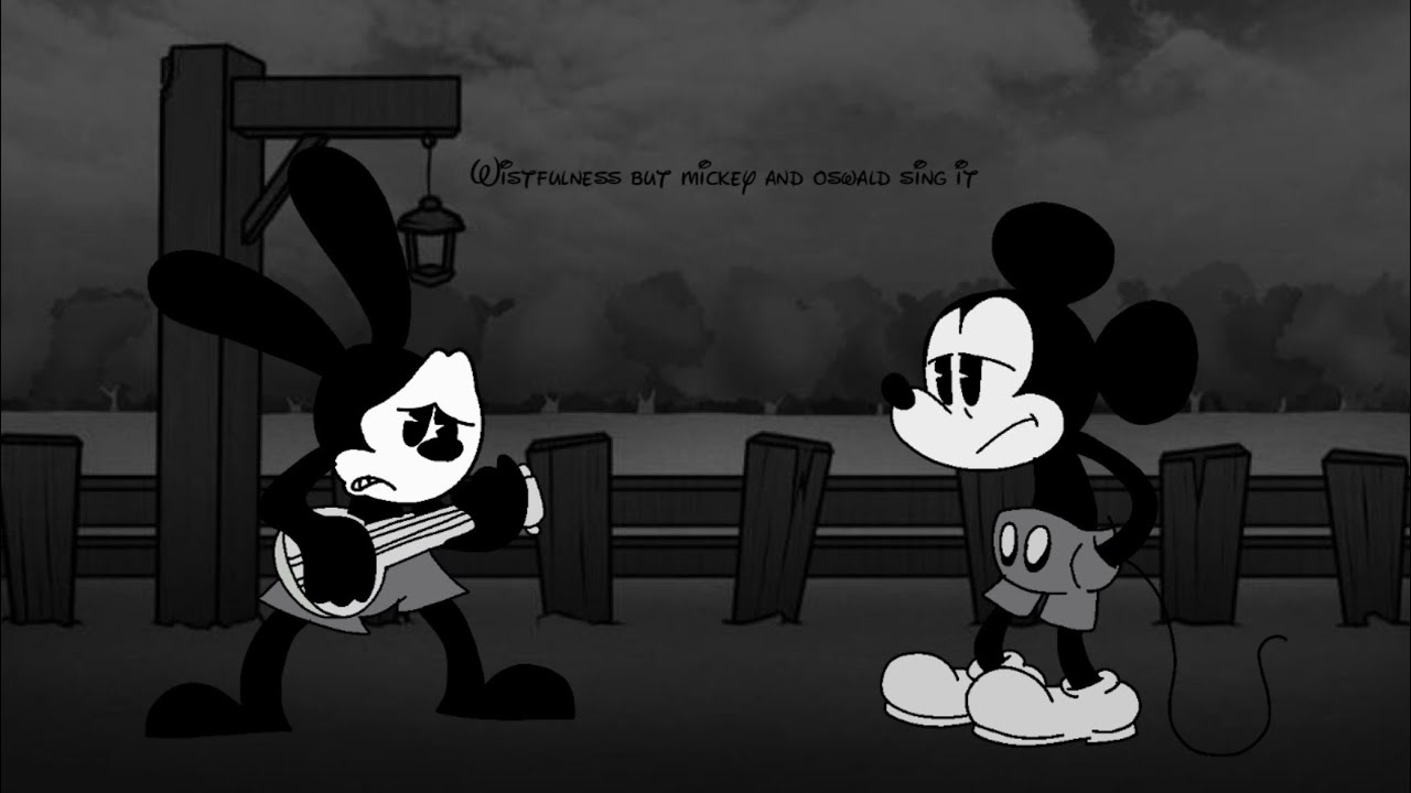 My fanmade oswald deluxe vs mickey deluxe wistfulness 