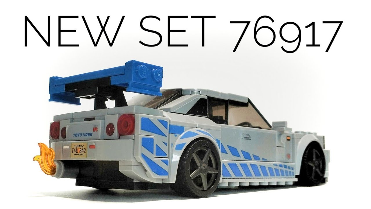 76917 LEGO NISSAN SKYLINE GT-R R34! ПОДАРИЛИ НОВЫЙ НАБОР LEGO SPEED CHAMPIONS!