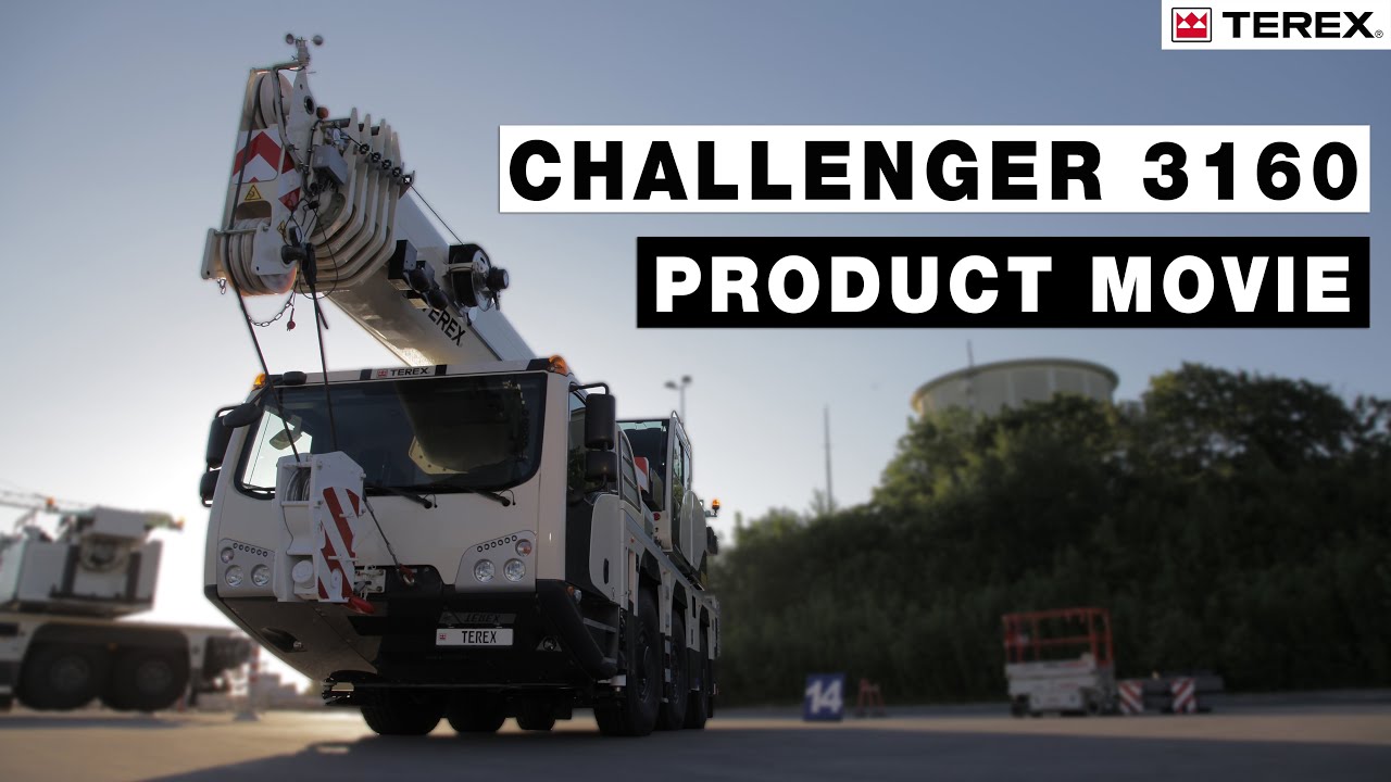 Terex Challenger 3160 All Terrain Kran Produktvideo