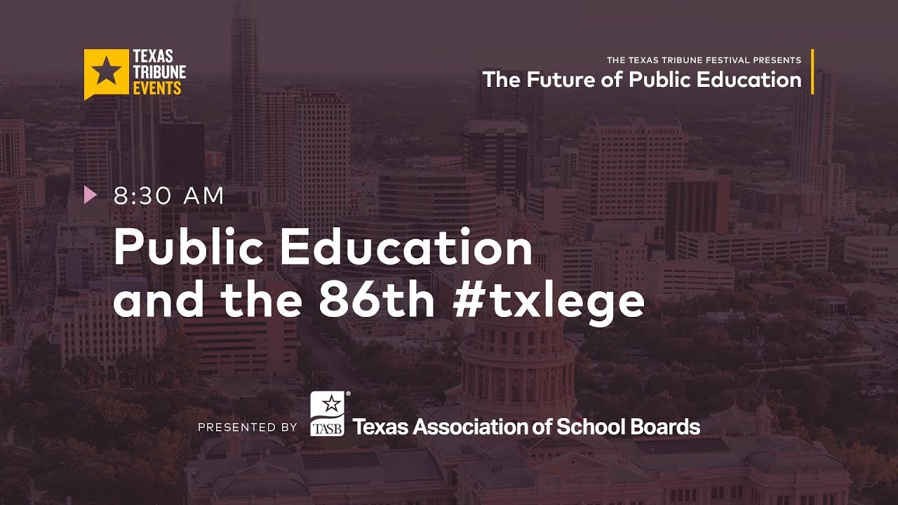 Public Education and the 86th #txlege