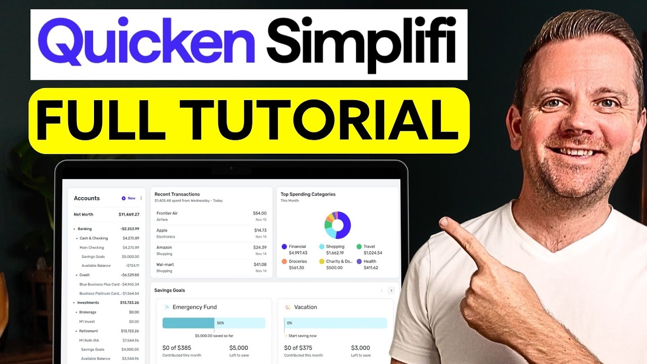 Единственный необходимый вам учебник по Quicken Simplifi на 2026 год: Как использовать Quicken Si...