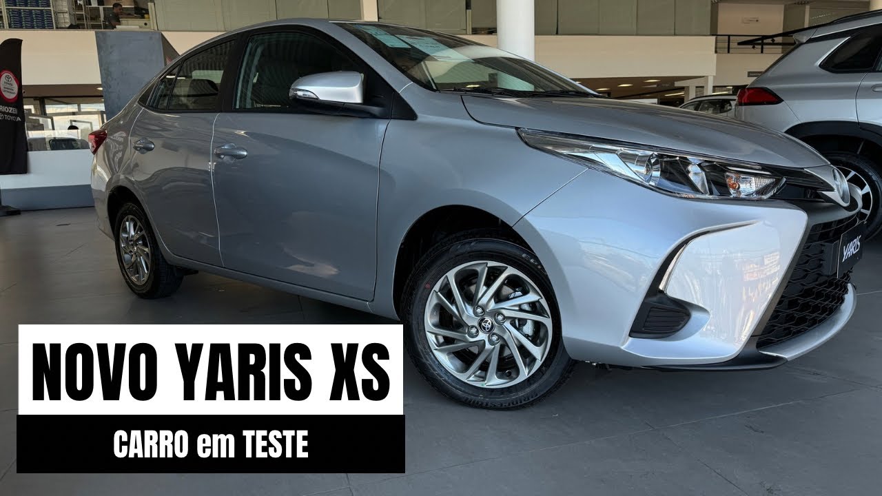 🔴 YARIS XS 2025 - MELHOR CUSTO x BENEFÍCIO da LINHA / VAI SAIR de LINHA MESMO? VALE a PENA?