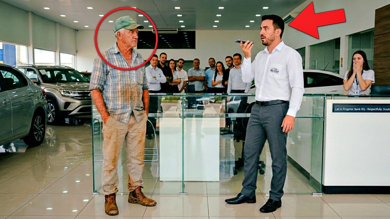 “Liga pra quem você quiser.” — Ele riu… até perceber quem estava ouvindo.