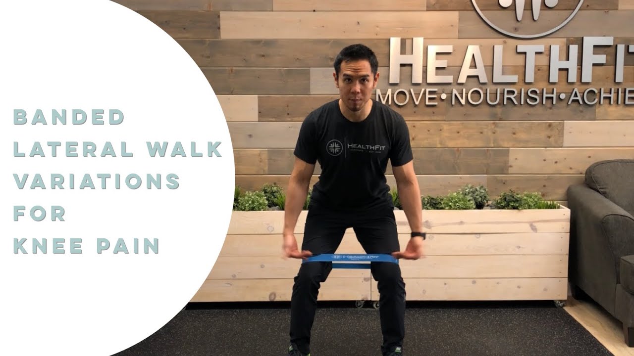 Варианты ходьбы с боковой лентой при боли в колене — HealthFit PT & Chiropractic