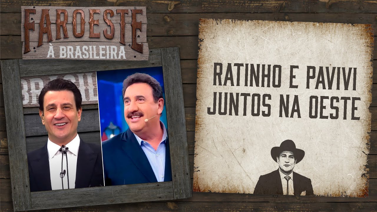 Pavinatto liga para o apresentador Ratinho ao vivo