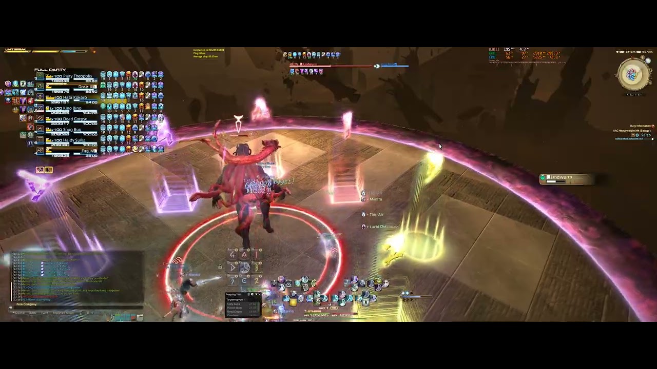 M12s p2 kill, week 1,  whm pov