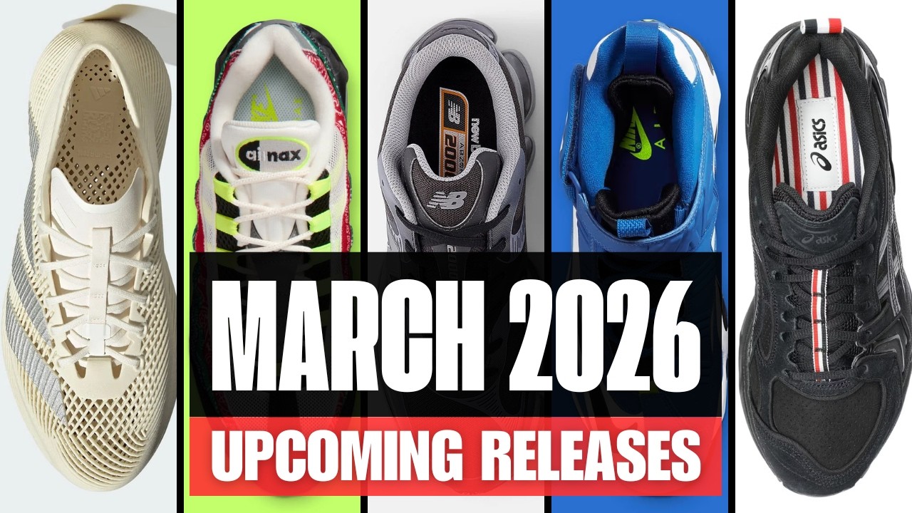 MARCH 2026 Sneakers Are Crazy! (First Batch)