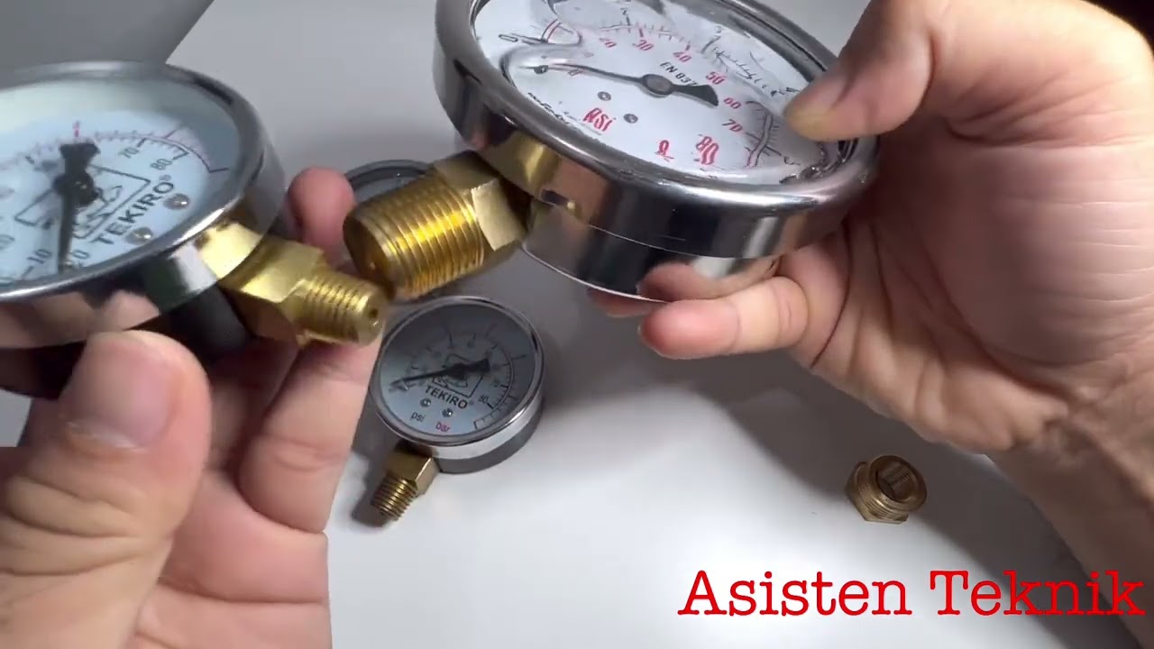 Membongkar / Diassembly Pressure Gauge