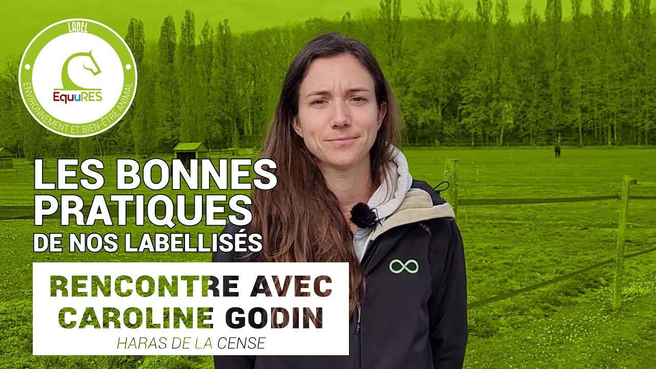 LES BONNES PRATIQUES DE NOS LABELLISÉS : RENCONTRE AVEC CAROLINE GODIN - HARAS DE LA CENSE