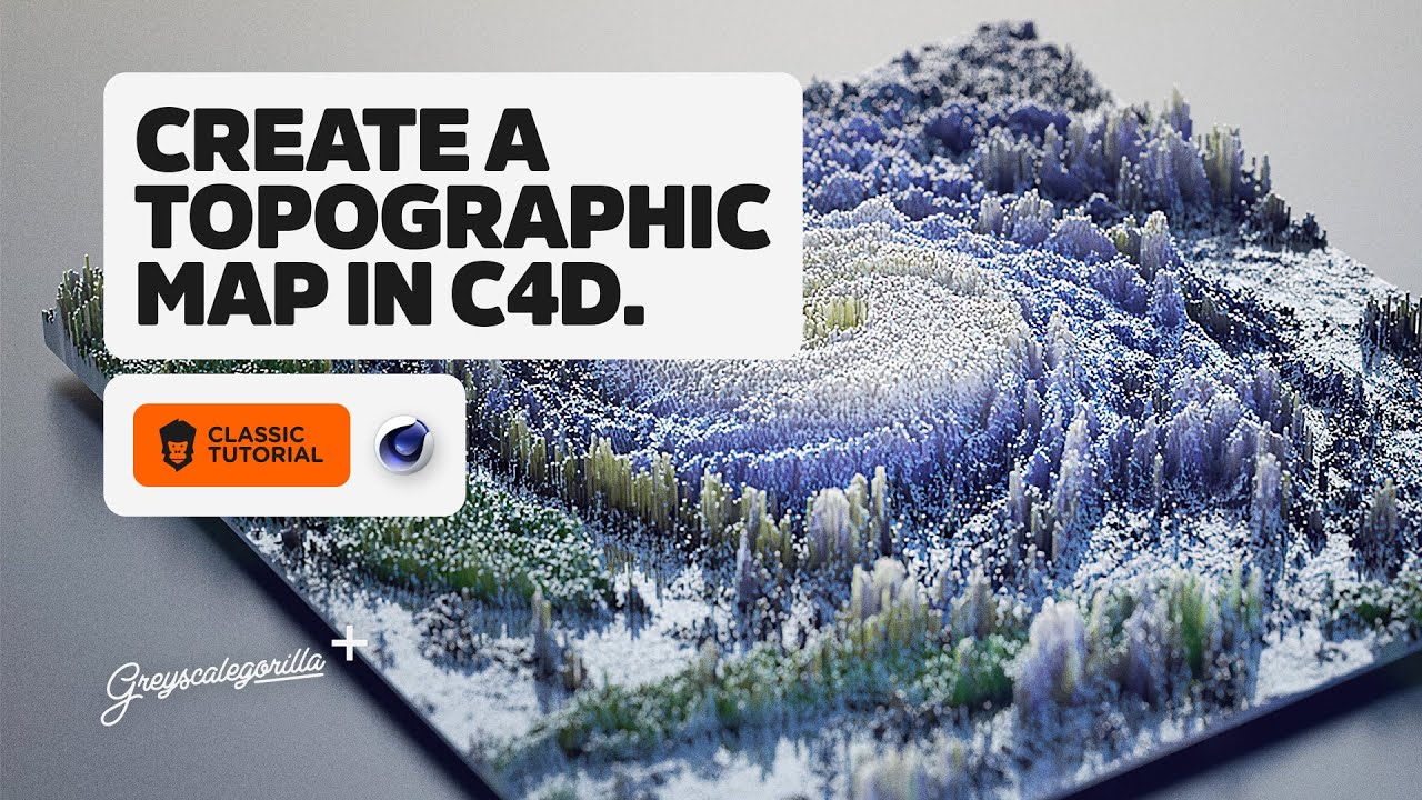 How to Make This 3D Landscape in Cinema 4D | Greyscalegorilla Tutorial