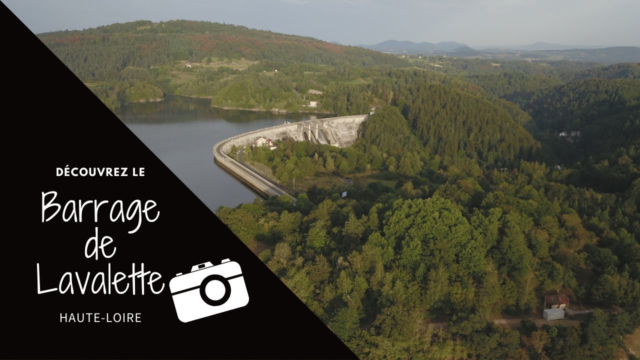 Barrage de Lavalette vu du ciel