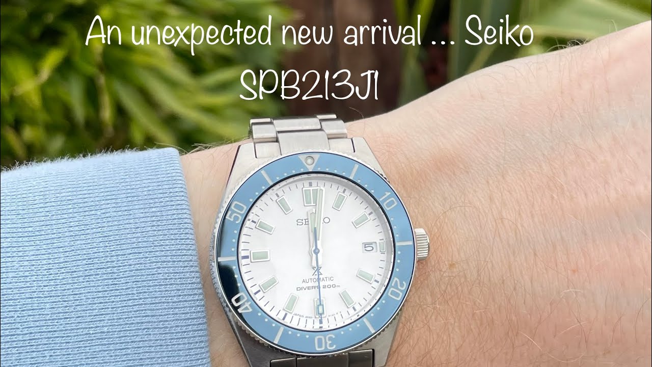 Another purchase… Seiko SPB213J1 initial impressions