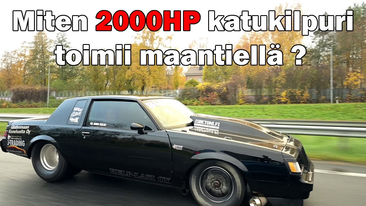 Pysyykö Blacklist Buick nipussa Road Tripllä Tampereelle? | Riding With Uskali | Episode 12