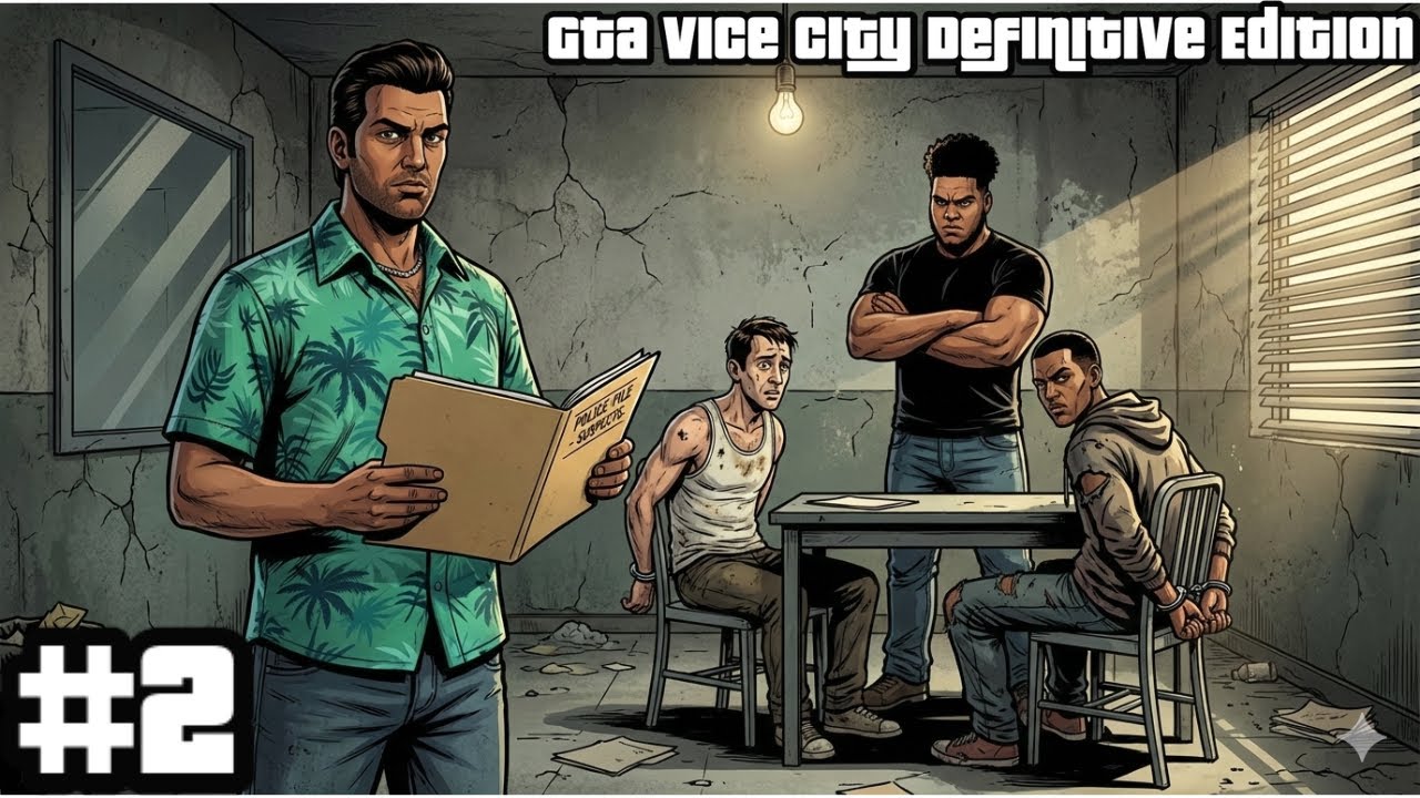 APRENDIENDO A AMEDRENTAR - GTA Vice City Definitive Edition #2