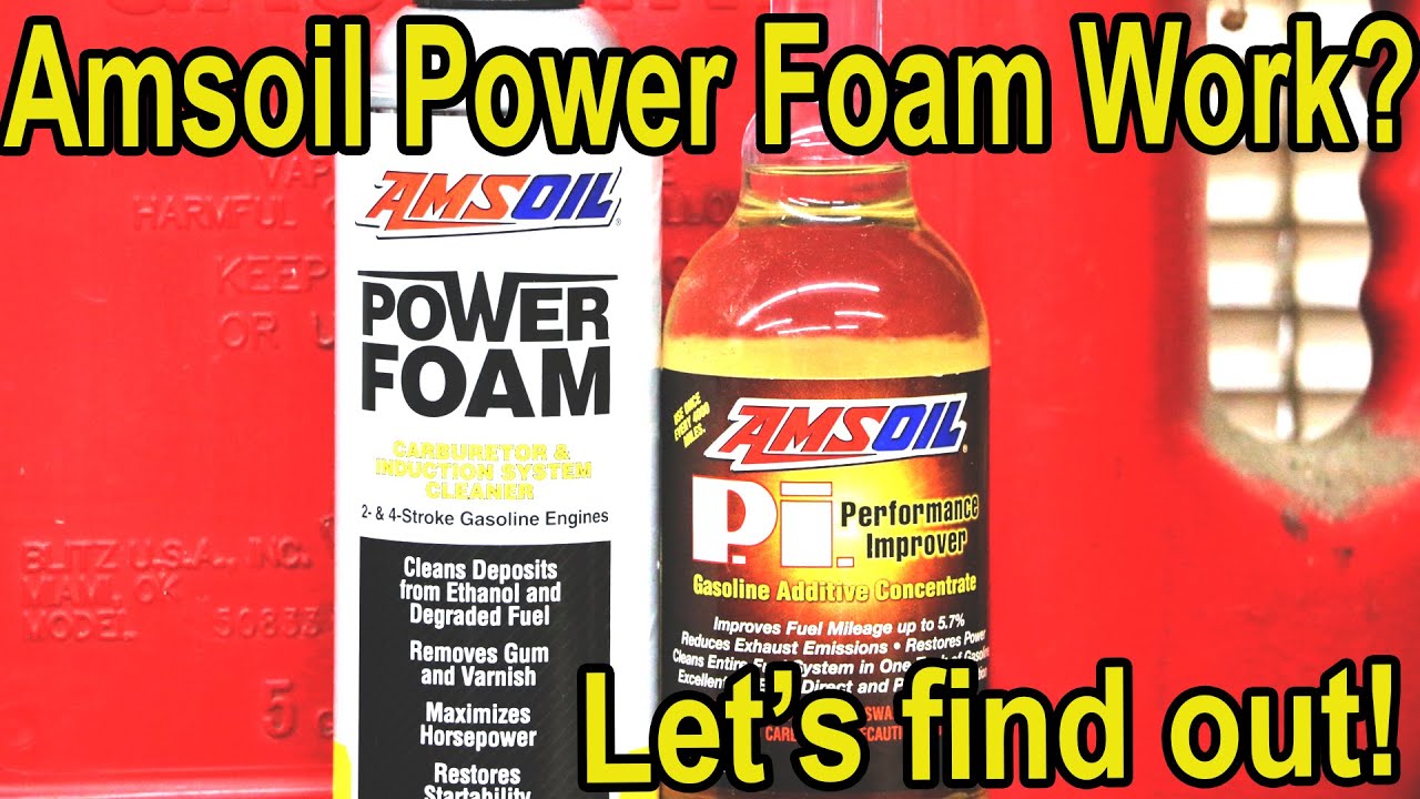 Is Amsoil Power Foam better than Seafoam & MMO? Let's find out!