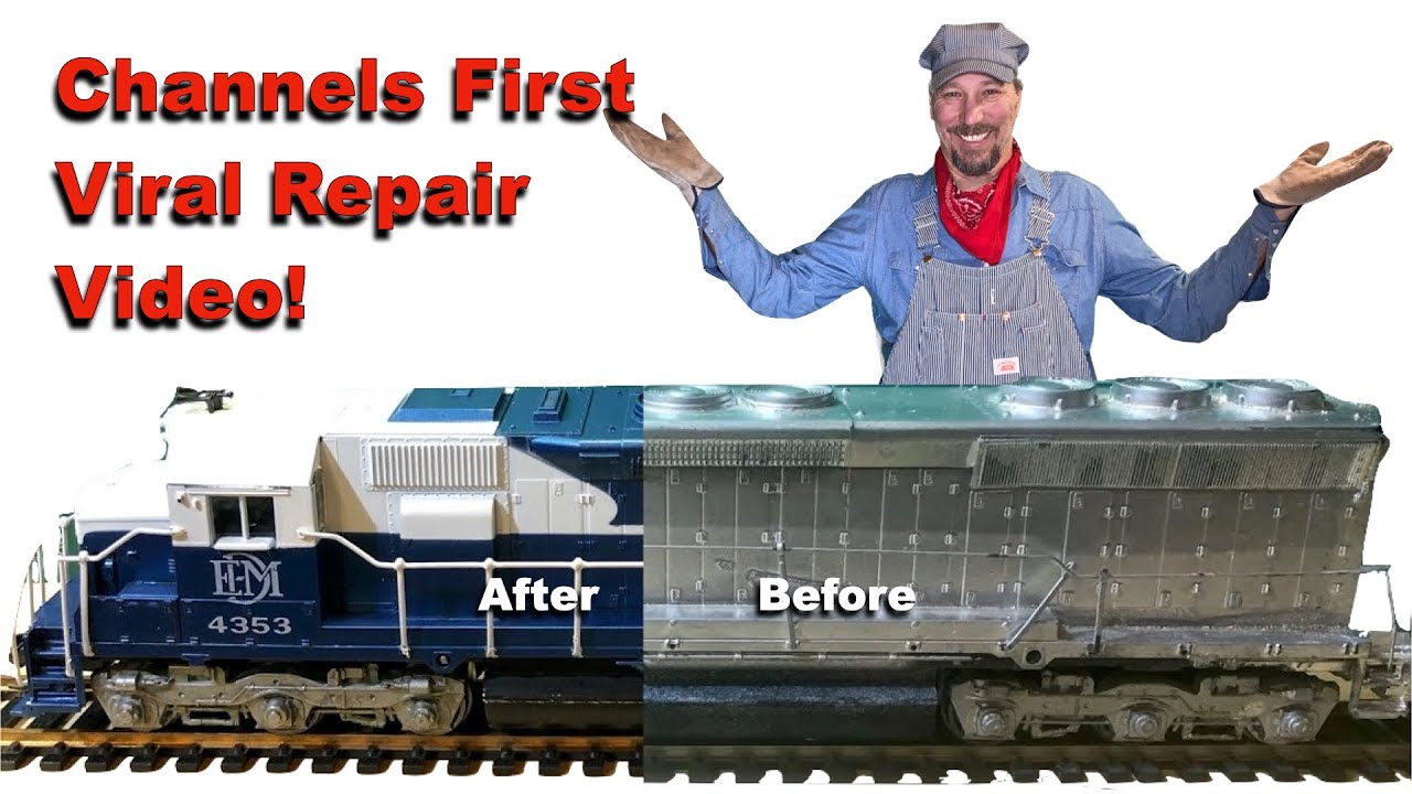 40 year old Athearn SD-45 Demonstrator Saved From The Garbage