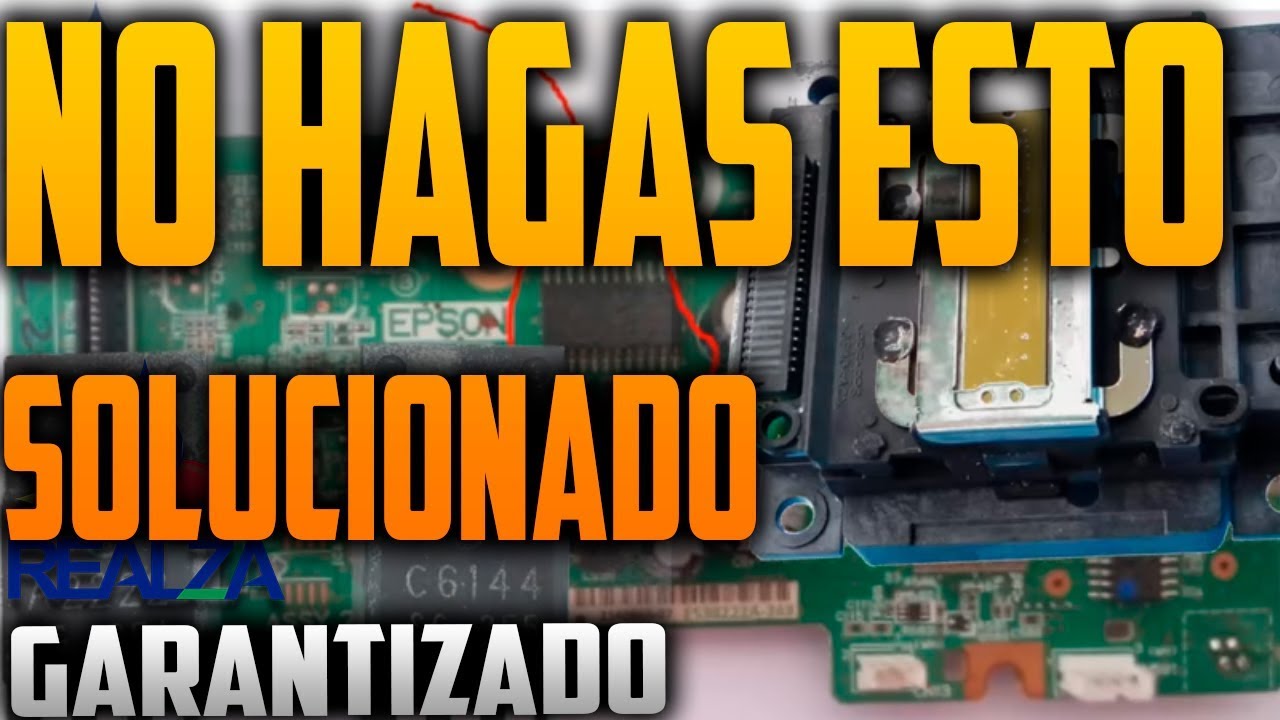 🛑LO QUE NO TE DICEN DE LA PLACA LÓGICA EPSON SERIE 