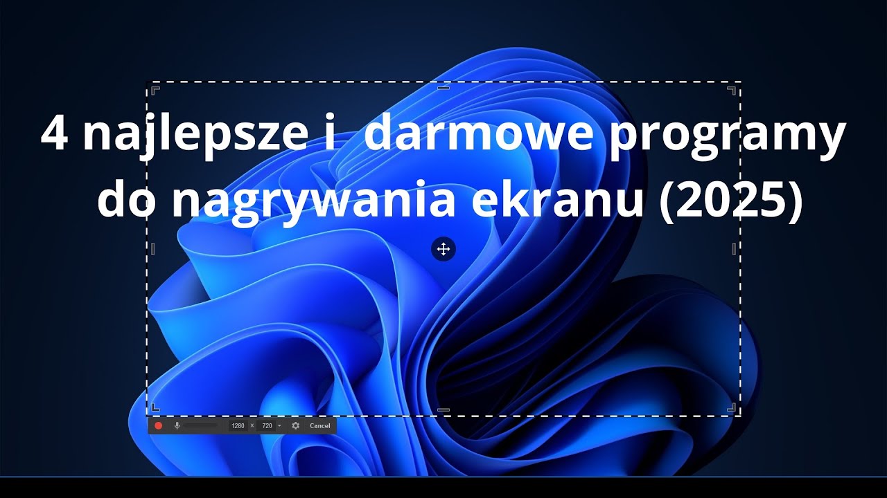 4 najlepsze i  darmowe programy do nagrywania ekranu 2025