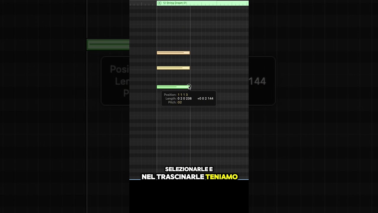 LOGIC PRO! Piano Roll SUPER TRICK!!!  #lpxibymarcozanoni #marcozanoniacademy
