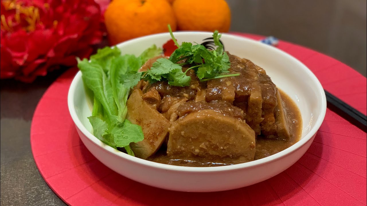 客家芋头扣肉 | Hakka Steamed Pork Belly with Yam | 海外客家 Hakka Aunty Amy