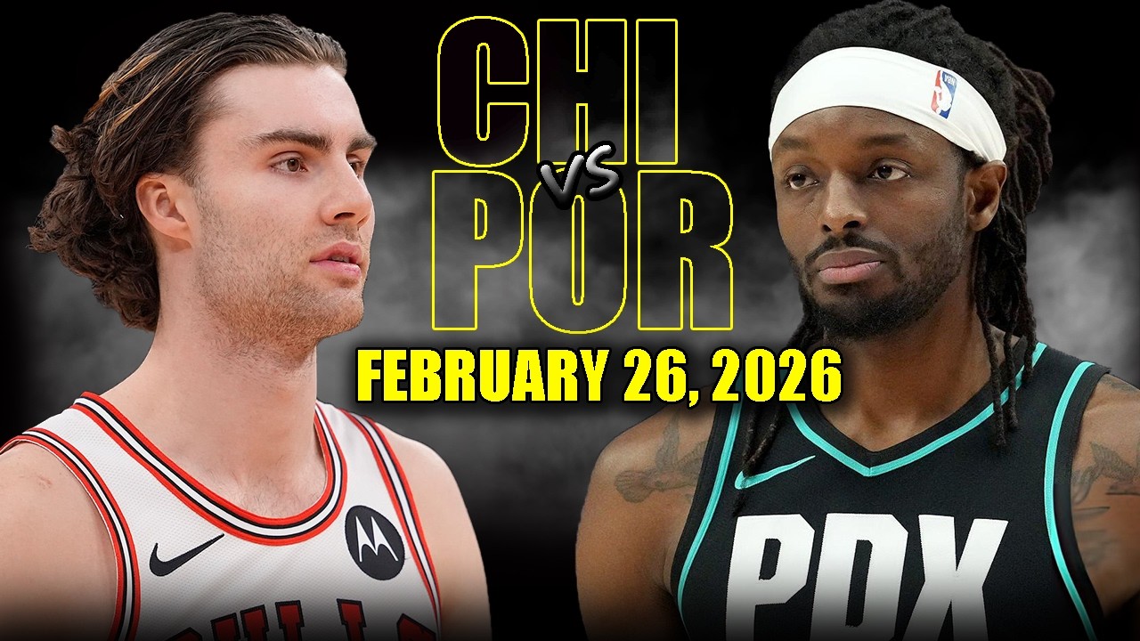 Portland Trail Blazers vs Chicago Bulls Full Game Highlights &ndash; February 26, 2026 | NBA Season