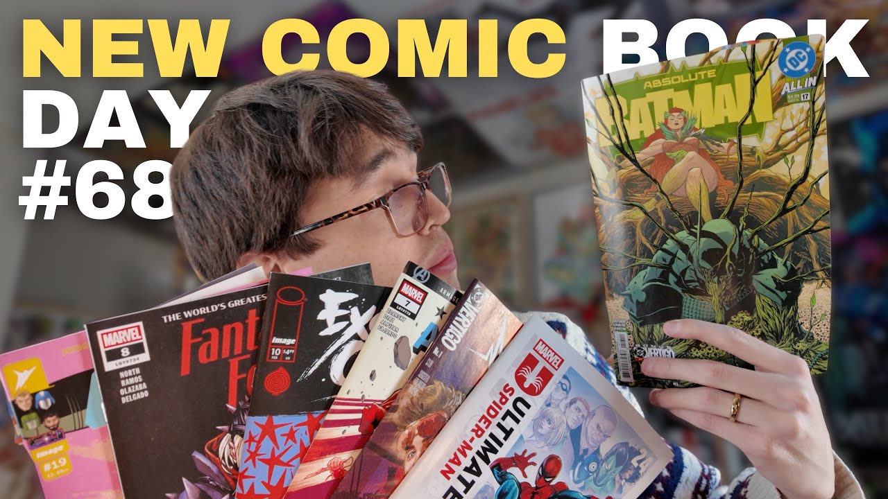 Новый выпуск Comic Book Day #68 + УБОРКА в комнате с комиксами