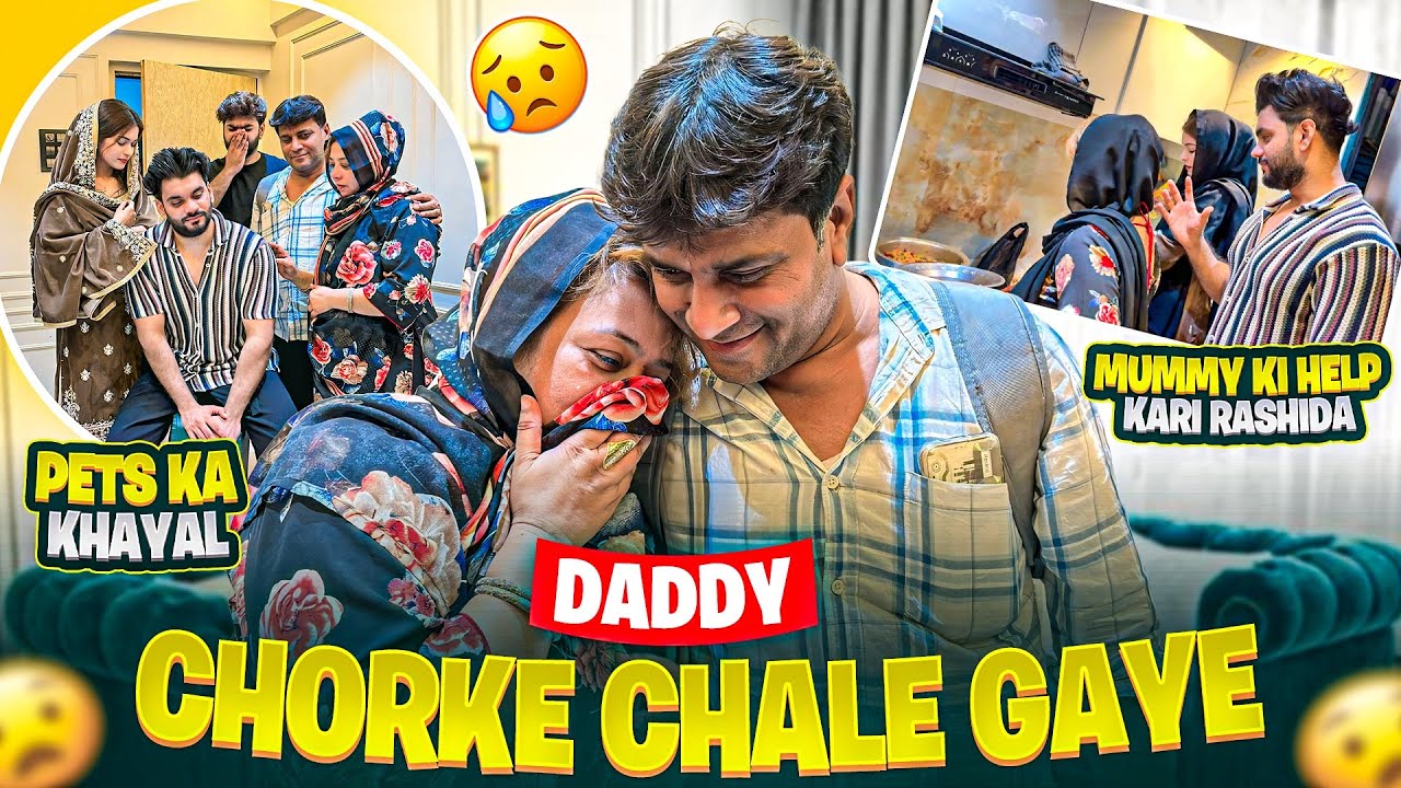 Daddy Chorke Chale Gaye 🥲 Mummy Ki Help Kari Rashida 😍| Pets Ka Khayal | Fokats | Abresh & Zeeshan