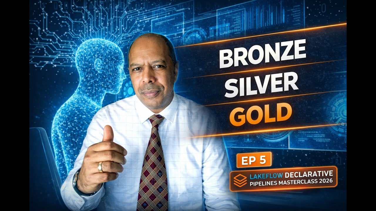 Databricks Medallion Architecture Pipeline | S Declarative Pipelines Bronze Silver  Gold (Episode 5)