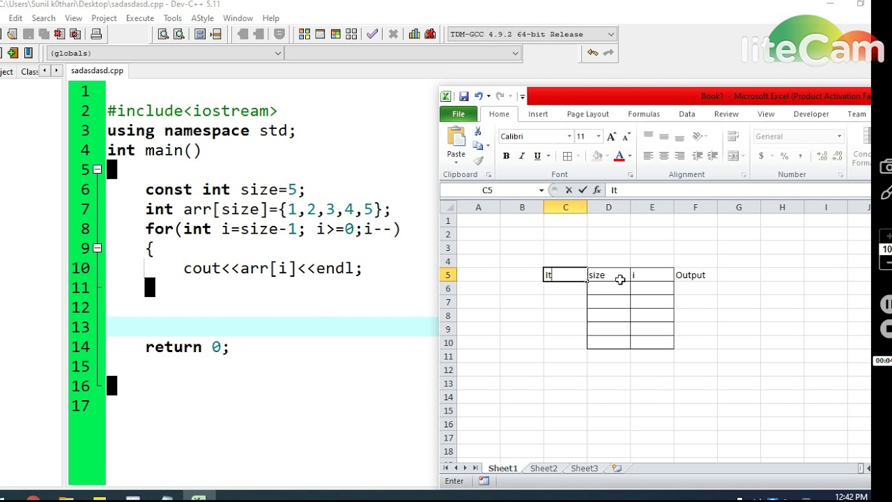 Lecture 12 1  initilizations  out of bound  dry run