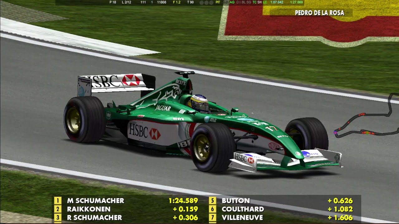 F1 2002 / Fighting with Schumacher