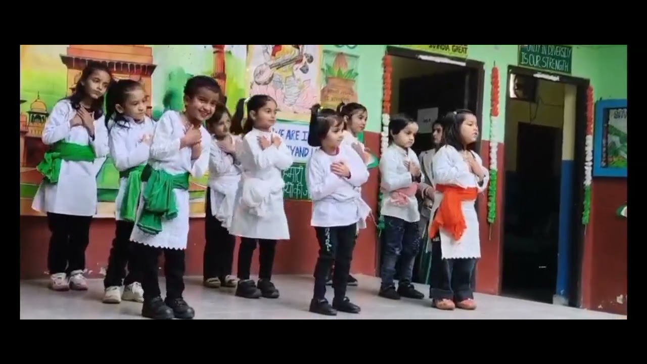 Glimpses of 77th Republic Day Programme celebrated in the school#india#bartiyam#trending#viral