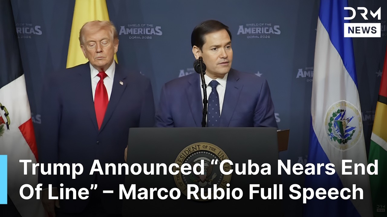 Marco Rubio Praises Trump’s Leadership In Western Hemisphere | DRM News | AC1F