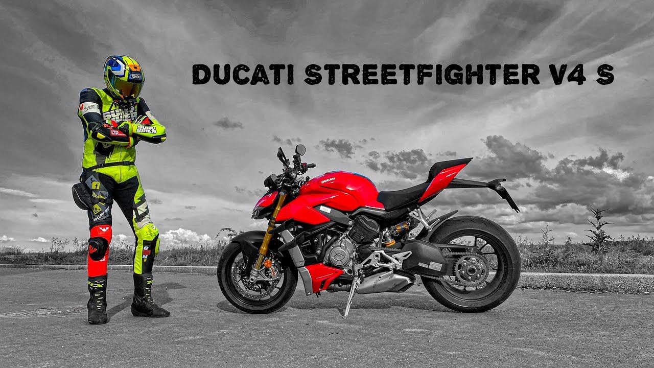 MOTOVLOG #52  - Ducati Streetfighter V4 S / 208 Koní - 153 kW / FIRST RIDE