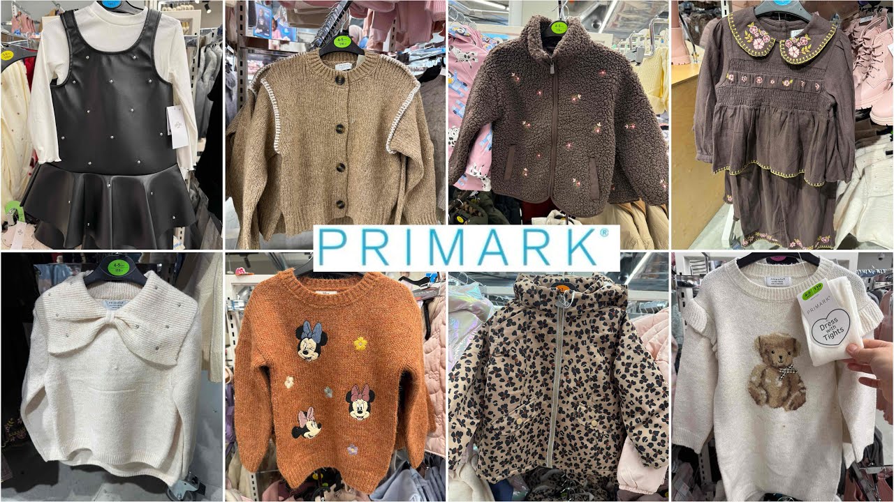 Primark kids girls clothes 1-8 years new collection / October 2025