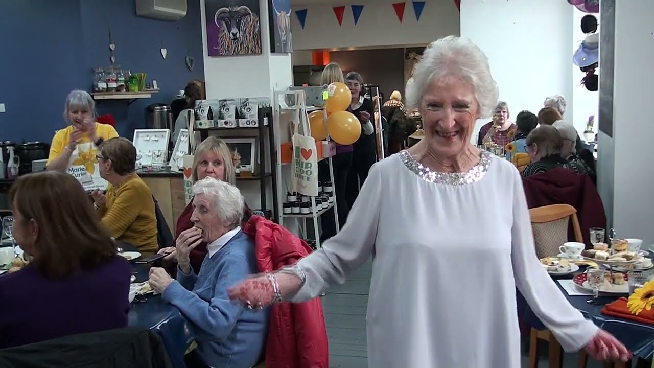 Kirkcudbright Marie  Curie Afternoon Tea Fashion Show 01   2023,