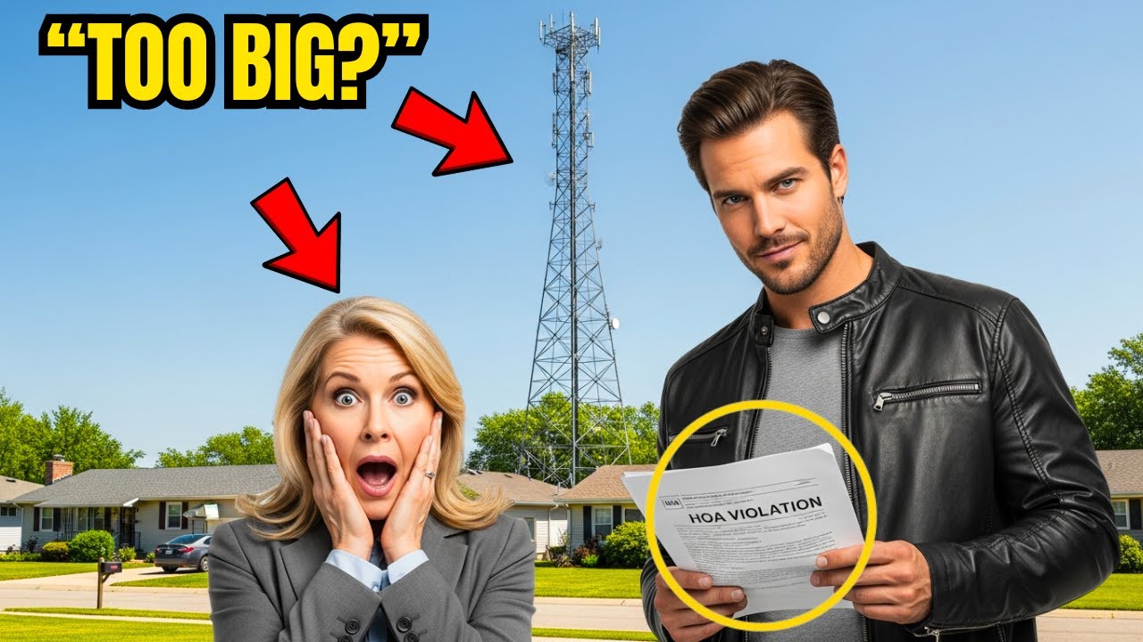 HOA Fined Me Over a Tiny TV Dish — So I Built a Tower They Couldn’t Ignore