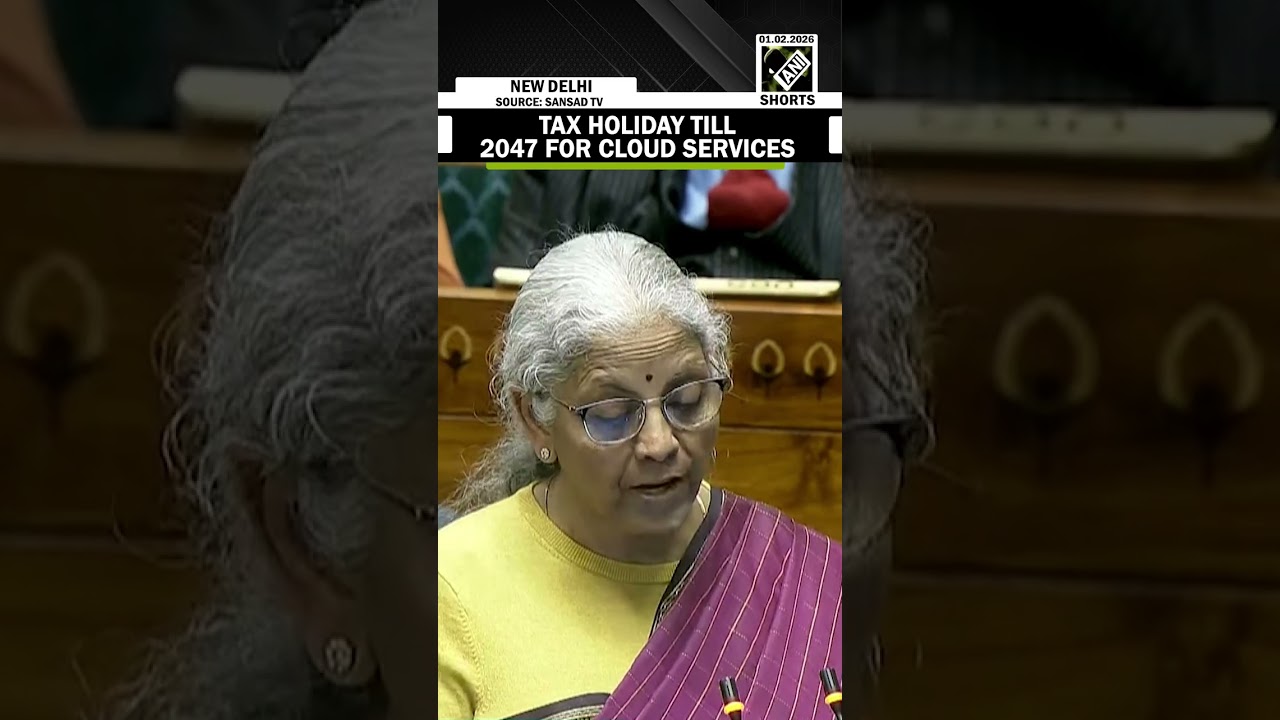 &lsquo;Tax holiday till 2047 for foreign cloud firms&hellip;&rsquo; FM Sitharaman | Union Budget 2026