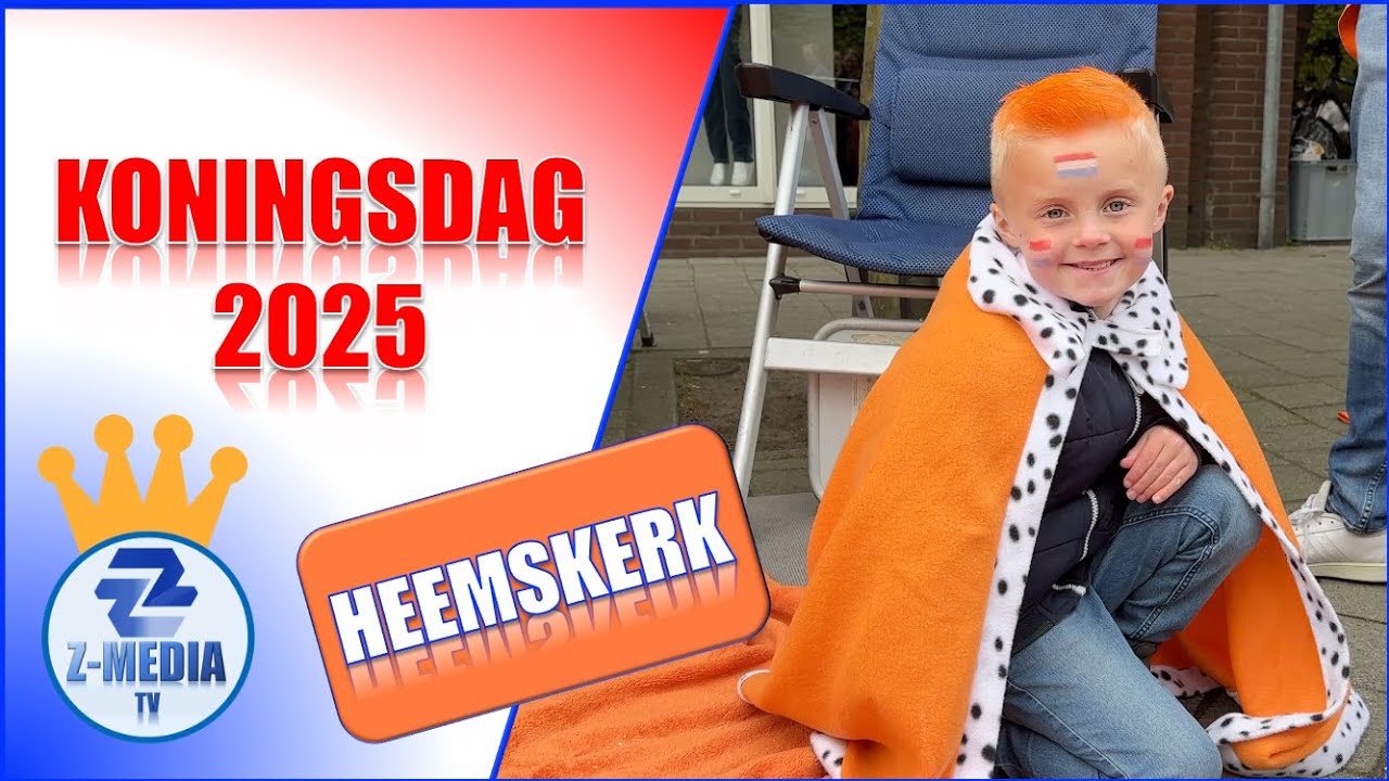 Koningsdag 2025 in Heemskerk