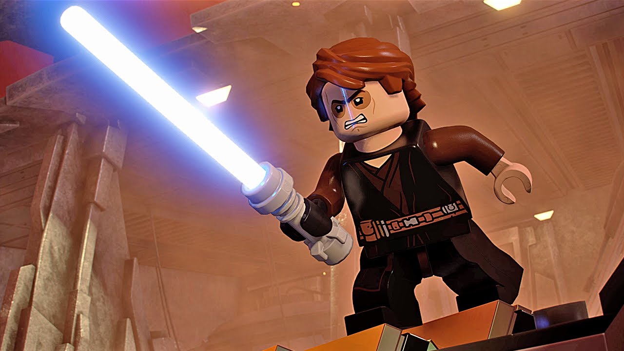 LEGO Star Wars: The Skywalker Saga — битва с боссом Энакином Скайуокером