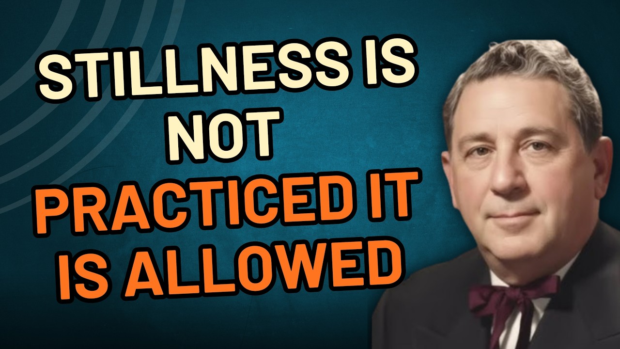 STOP TRYING TO BE STILL — GRACE BEGINS WHEN EFFORT ENDS | Joel S. Goldsmith