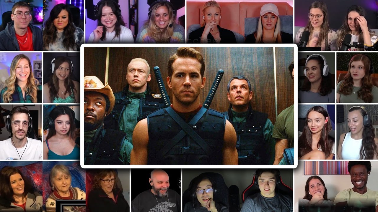 Wade Wilson(Deadpool)Deflecting Bullets Scene | X-Men Origins: Wolverine Reaction Mashup