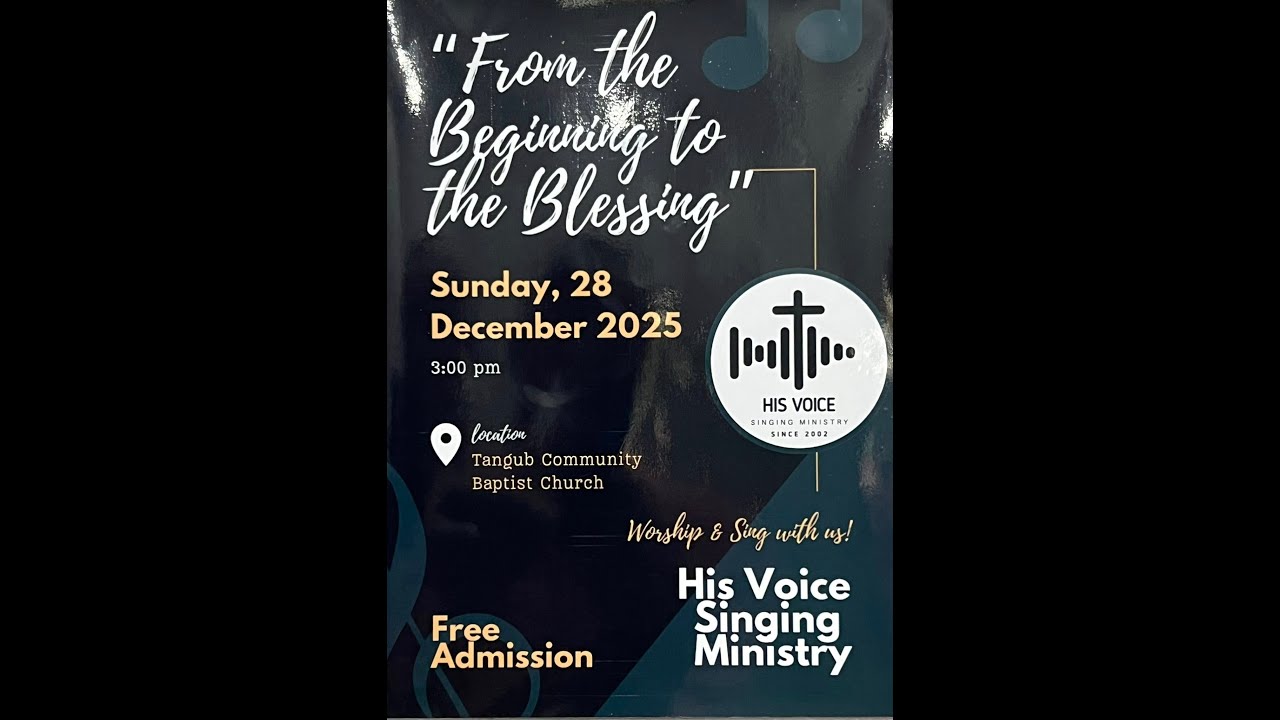 FROM THE BEGINNING TO THE BLESSING**HIS VOICE SINGING MINISTRY