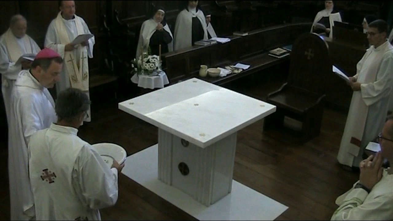 Carmelitane Ravenna - Dedicazione Altare - Liturgia integrale