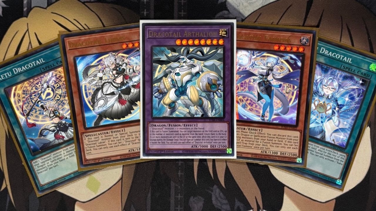 My Dracotail Yugioh Deck Profile for August 2025