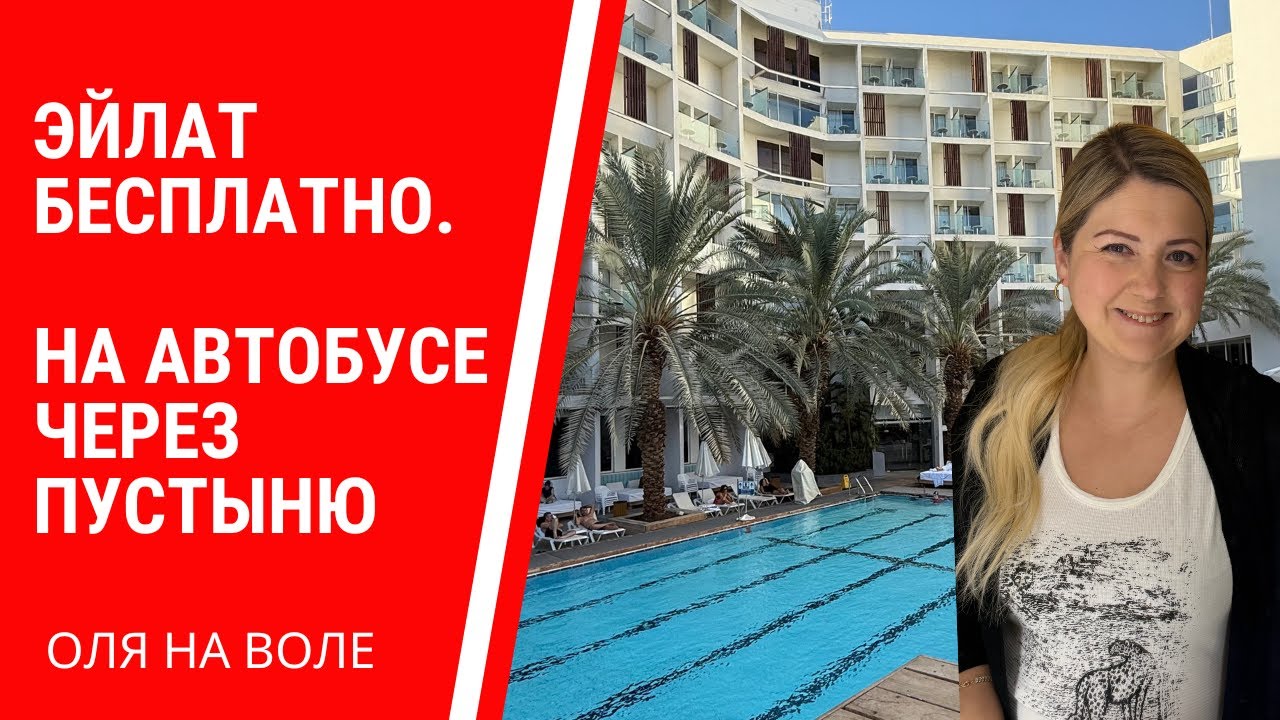 Эйлат бесплатно. На автобусе через пустыню