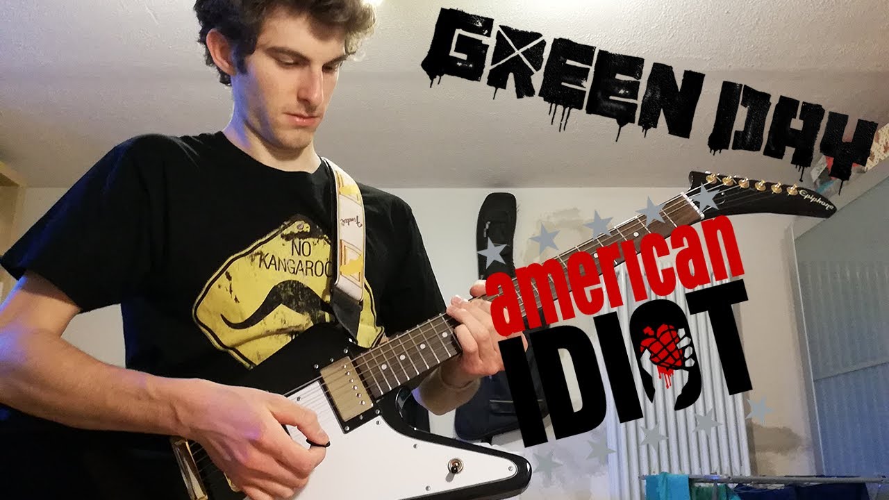 [GG Guitar Cover] GREEN DAY - American Idiot with solo