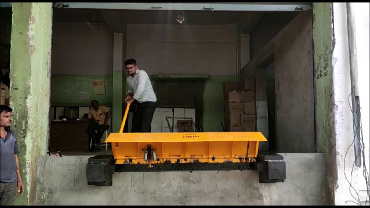Nido Edge Dock Leveler - Container Loading Trial -ND-EDL series